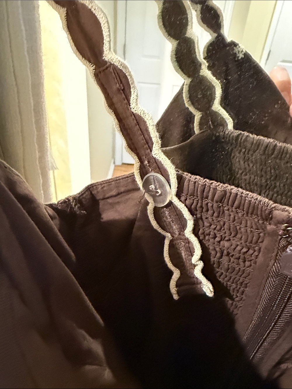Abercrombie & Fitch linen Mini Dress - Picture 4 of 5